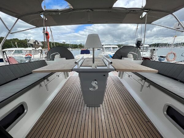 Benteau Oceanis 45 Cockpit Greek Sailing Adventure